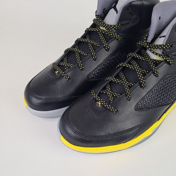 Nike Air Jordan Flight Remix Shoes Basketball Black Men Sneaker - Picture 10 of 12